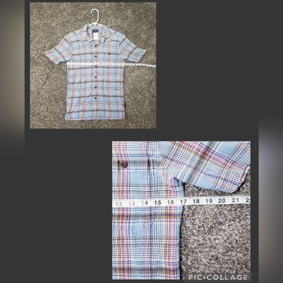 PATAGONIA SHORT SLEEVE BUTTON DOWN SHIRT - Picture 10 of 11